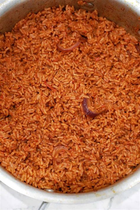 Nigerian Jollof Rice Recipe | How to Make Jollof Rice - Recipe Vibes