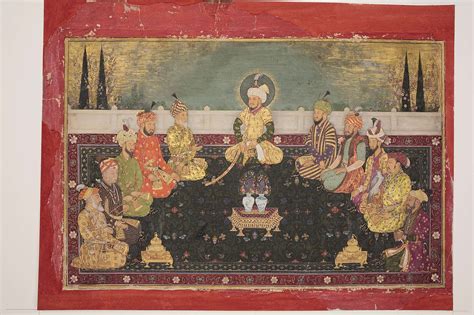 Group Portrait of Mughal Rulers – Thothios