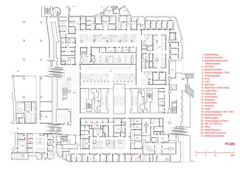 Hospital Floor Plan With Dimensions Pdf | Two Birds Home