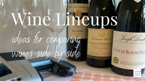 Wine Lineups Page | The Grape Grind