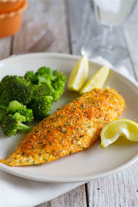 Parmesan Crusted Tilapia - Taste and Tell