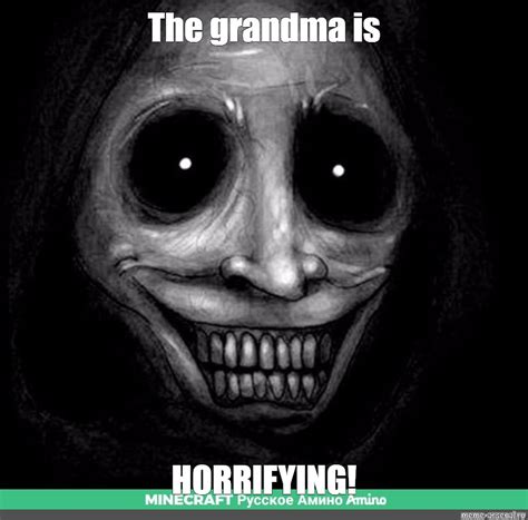 Meme: "The grandma is HORRIFYING!" - All Templates - Meme-arsenal.com