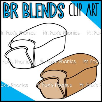 BR Blends Clip Art: Beginning Blends Clip Art by Mr Fox | TPT