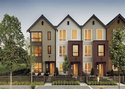 Fremont Townhomes - EKISTICS in 2020 | Townhouse exterior, Modern ...