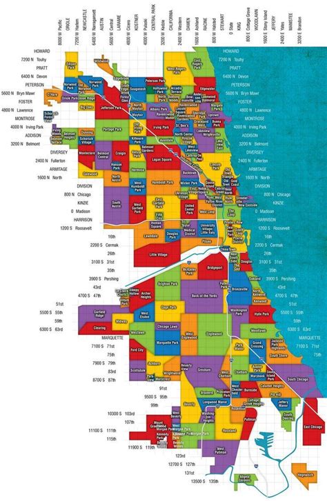 Map of Chicago suburbs - Map of Chicago and suburbs (United States of ...