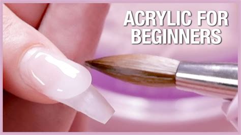 💅🏼Acrylic Nail Tutorial - How To Apply Acrylic For Beginners 🎉📚 - Make Glam