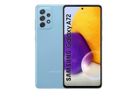 Samsung Galaxy A72 5G Awesome Blue 128GB 6GB RAM Gsm Unlocked Phone ...