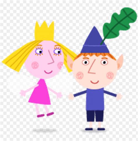 ben and holly together - ben and holly's little kingdom be PNG image ...