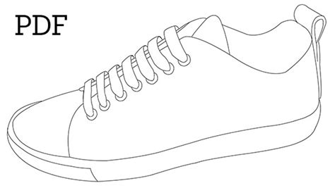 Design Your Sneakers with our Free PDF Template – Make Me | Shoe-Making ...