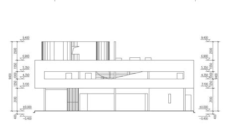 VILLA SAVOYE Cad Drawings- LE CORBUSIER – Free Autocad Blocks ...