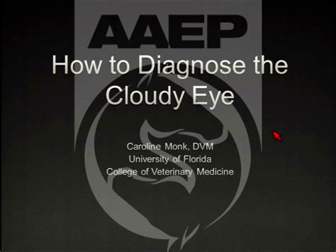 How to Diagnose the Cloudy Eye