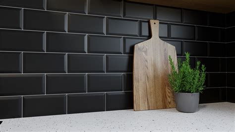 Matte Black Subway Tile: A Timeless Choice - Home Tile Ideas