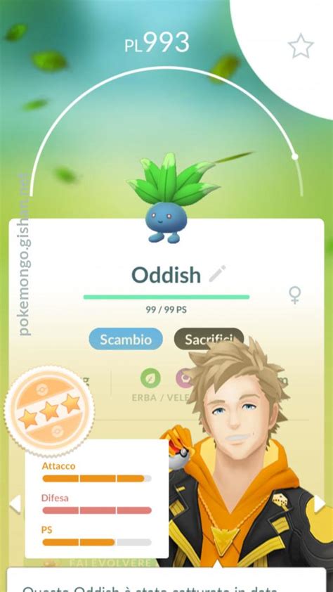 Oddish - Pokemon Go