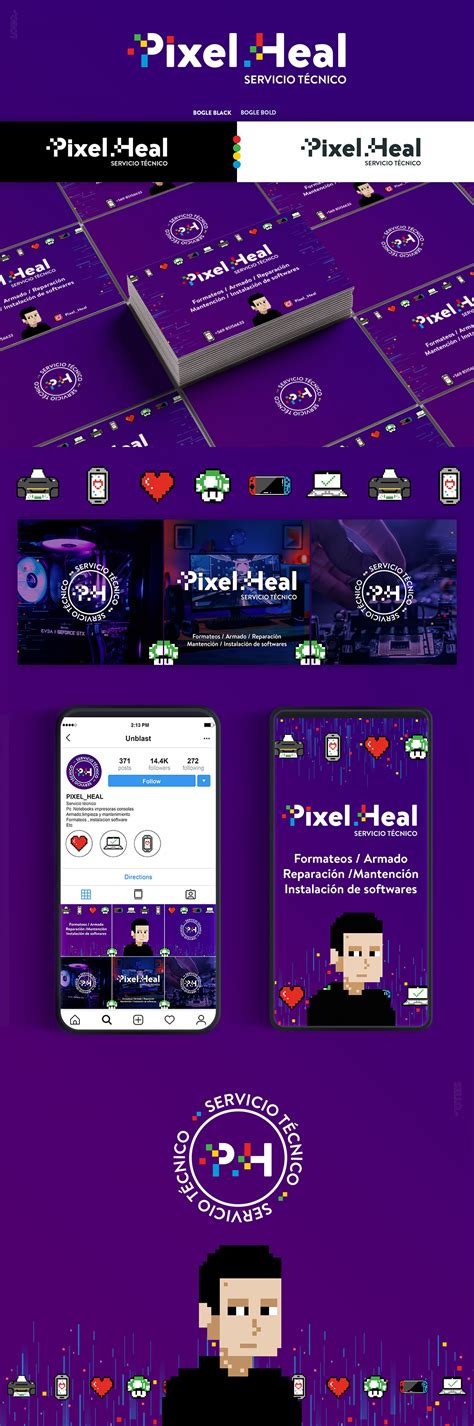 Pixel Heal /Branding on Behance