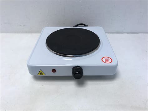 Portable Single 1500W Electric Hob