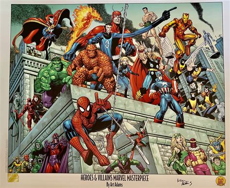 Marvel Masterpiece Heroes and Villains | Arthur Adams