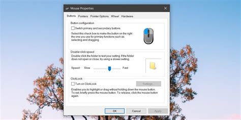 How To Change The Primary Mouse Button On Windows 10