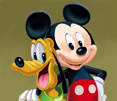 Mickey Mouse and Pluto by zdrer456 on DeviantArt