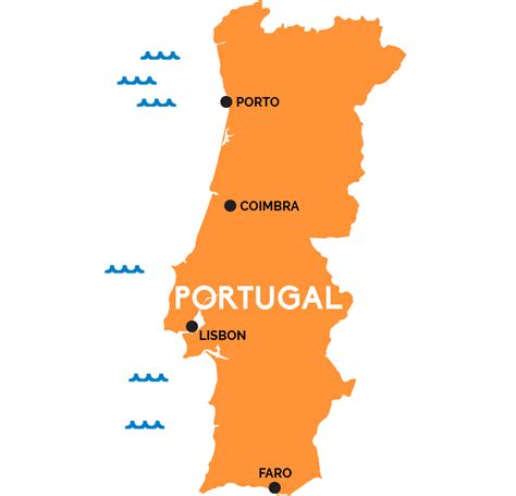 Map Of Portugal Beaches - Danya Ellette