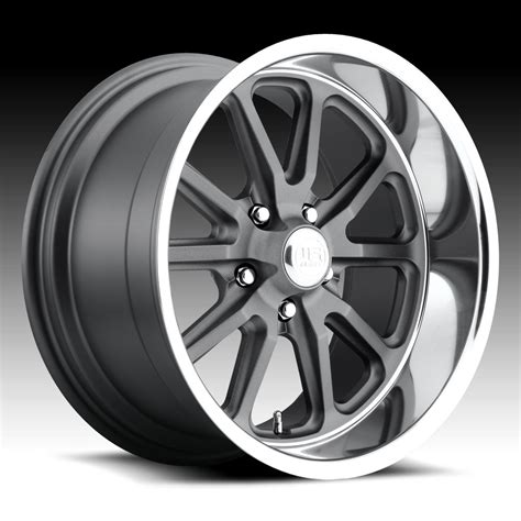 U.S. Mags U111 Rambler Gray Machined Custom Wheels Rims - U111 ...