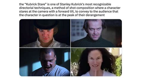 Kubrick Stare | Know Your Meme