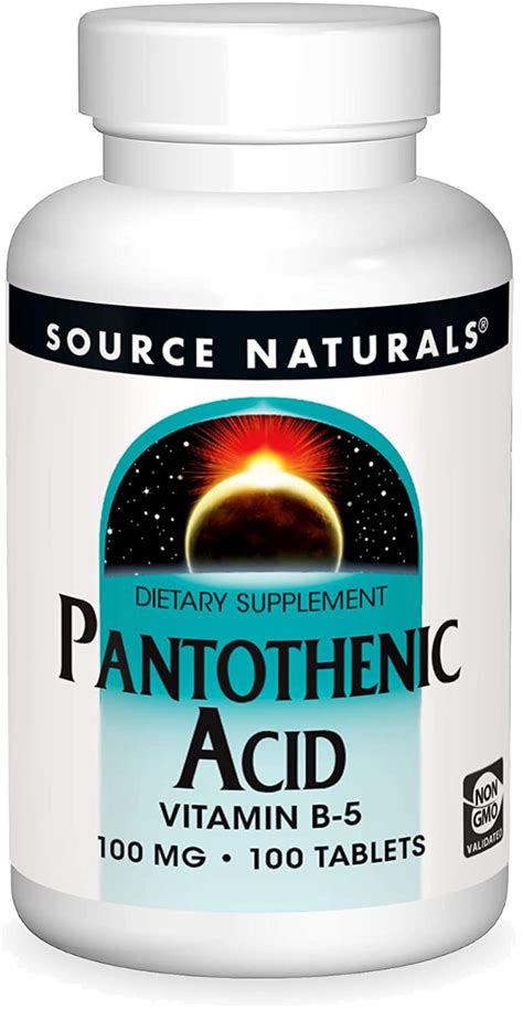 Pantothenic Acid | 100 Tablets | Hair Care