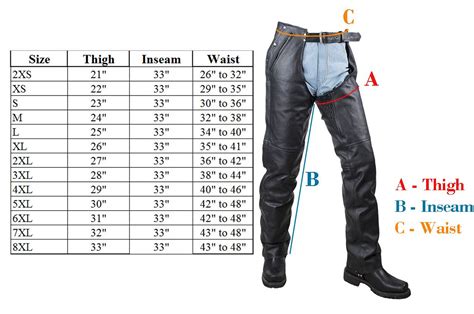 Leather Chaps - Men's or Women's - Buffalo Leather - C2334-BUFF-DL