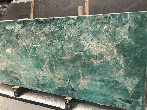 Losas de granito de cuarcita verde amazónica pulidas - Fulei Stone