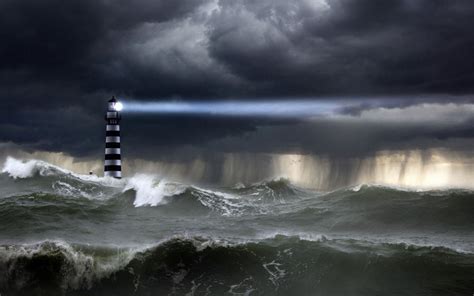 Lighthouse Storm Wallpapers - 4k, HD Lighthouse Storm Backgrounds on ...