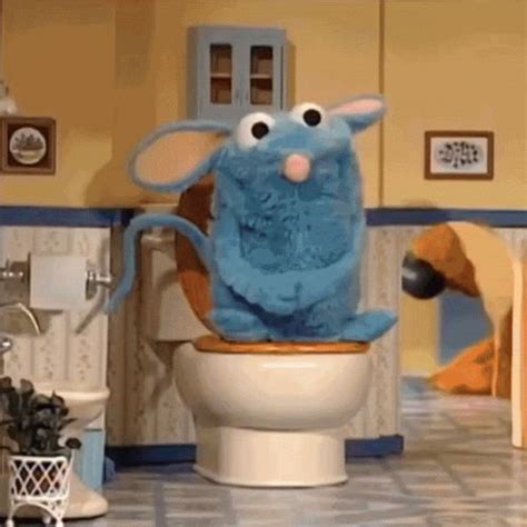 Tutter Blue Mouse GIF - Tutter Blue Mouse Bear In The Big Blue House ...