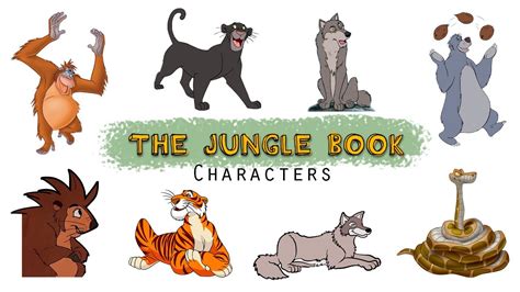 The Jungle Book / Jungle Book Characters Real Life Animals / Leo & Lia ...