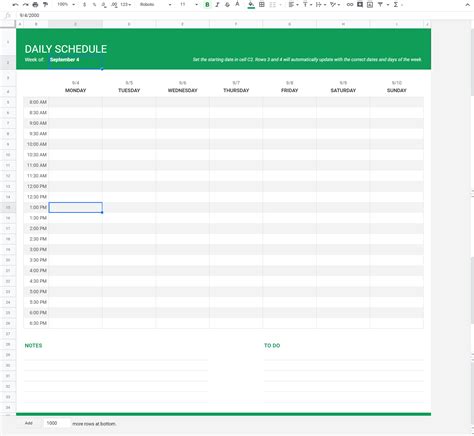 Google Sheets Schedule Template Tutorial 2024 | Coupler.io Blog