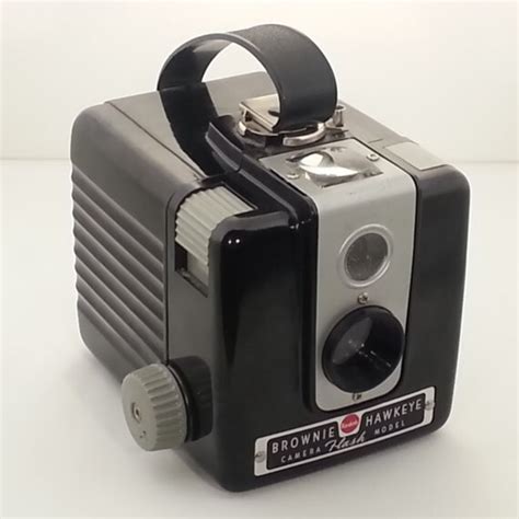 Items similar to Vintage 1950s Kodak Brownie Hawkeye Camera with Flash ...