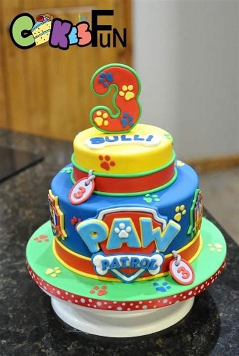 Paw patrol cake - Decorated Cake by Cakes For Fun - CakesDecor