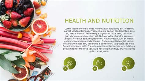 Nutrition PowerPoint Template | Free PowerPoint Template