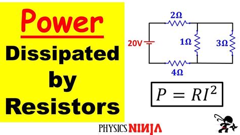 Formula for Power Dissipated in a Resistor - MakenaanceStrickland