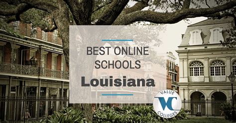 Top 10 Best Online Colleges in Louisiana | Value Colleges