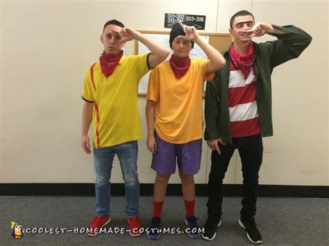 Funny Ed, Edd, and Eddy Group Costume