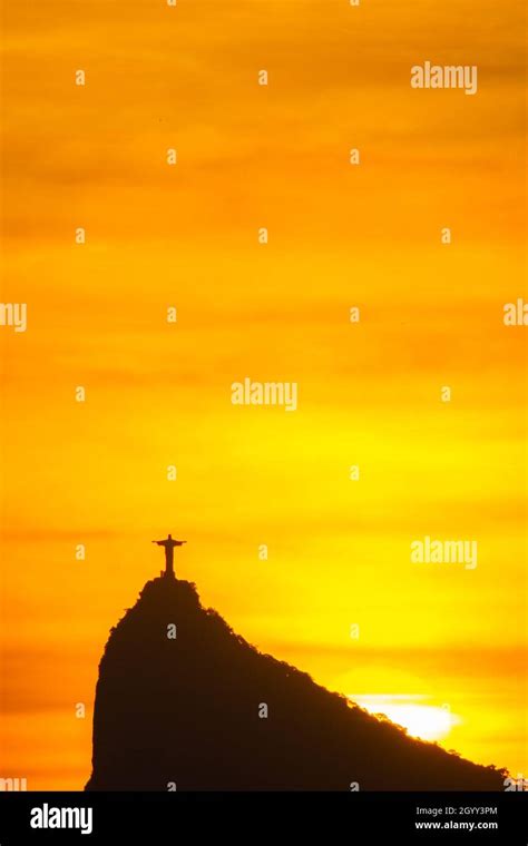 Rio de Janeiro, Brazil - CIRCA 2021: Panorama of Cristo Redentor ...