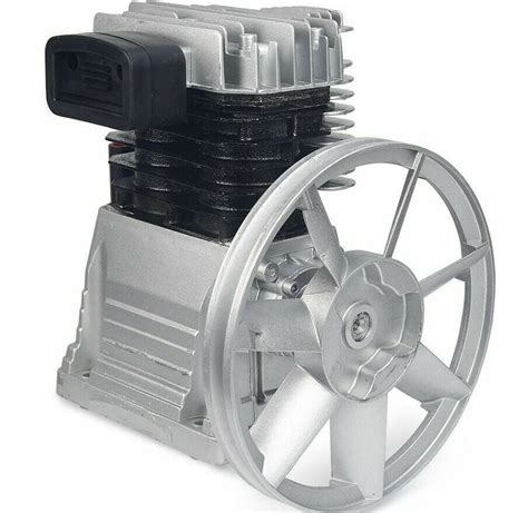 Aluminum 3HP Air Compressor Head Pump Motor 145PSI 11.5CFM Twin ...