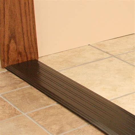 M-D 68395 1/4" X 5" X 36" Bronze Fluted Saddle Threshold - Walmart.com ...