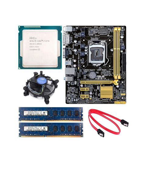 Intel Core i7 4th Gen + H81 Motherboard + 8/16GB RAM - COMBO - Computify.in