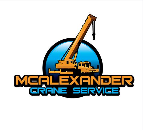 Logo for a truck crane service by Mccrane