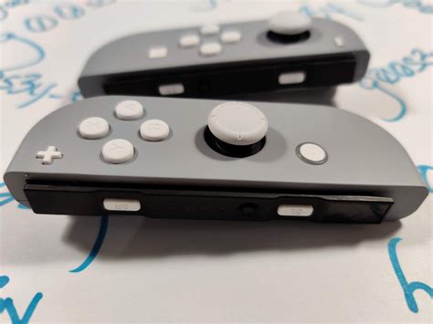 New Nintendo Switch Custom New Hope Gray Joycons with White | Etsy