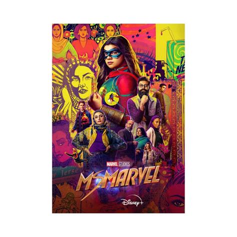 Ms. Marvel Movie Poster TV Series Quality Glossy Print Photo - Etsy