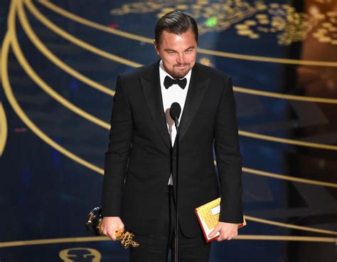 Oscars 2016: Leonardo DiCaprio finally wins his Oscar for Best Actor ...