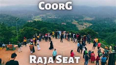 Raja Seat at Madikeri | Coorg tourism | Karnataka tourism | Madyy Vlogs ...