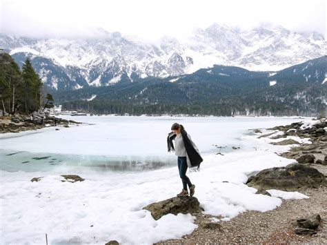 Lake Eibsee and Zugspitse : a Winter Wonderland - Captured By V