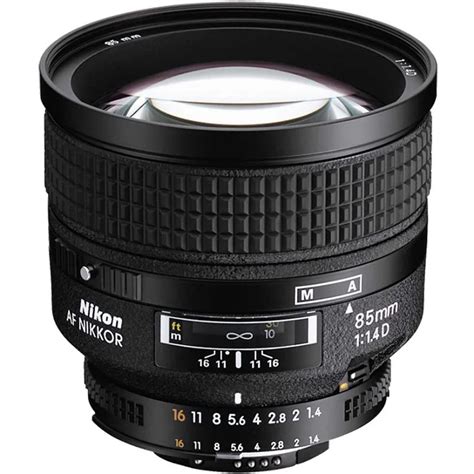 Nikon 85mm f/1.4D IF AF Telephoto Nikkor Lens with Hood (Nikon Malaysia ...