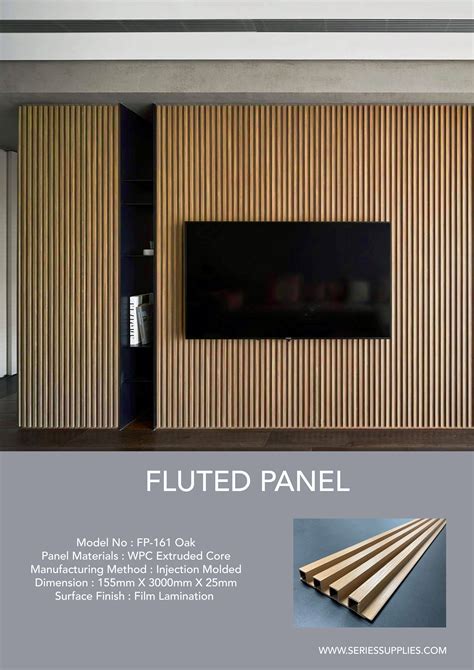 WOOD SLAT WALL PANEL | Wall cladding interior, Wood slat wall, Feature ...